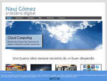 Tablet Screenshot of naujgomez.com